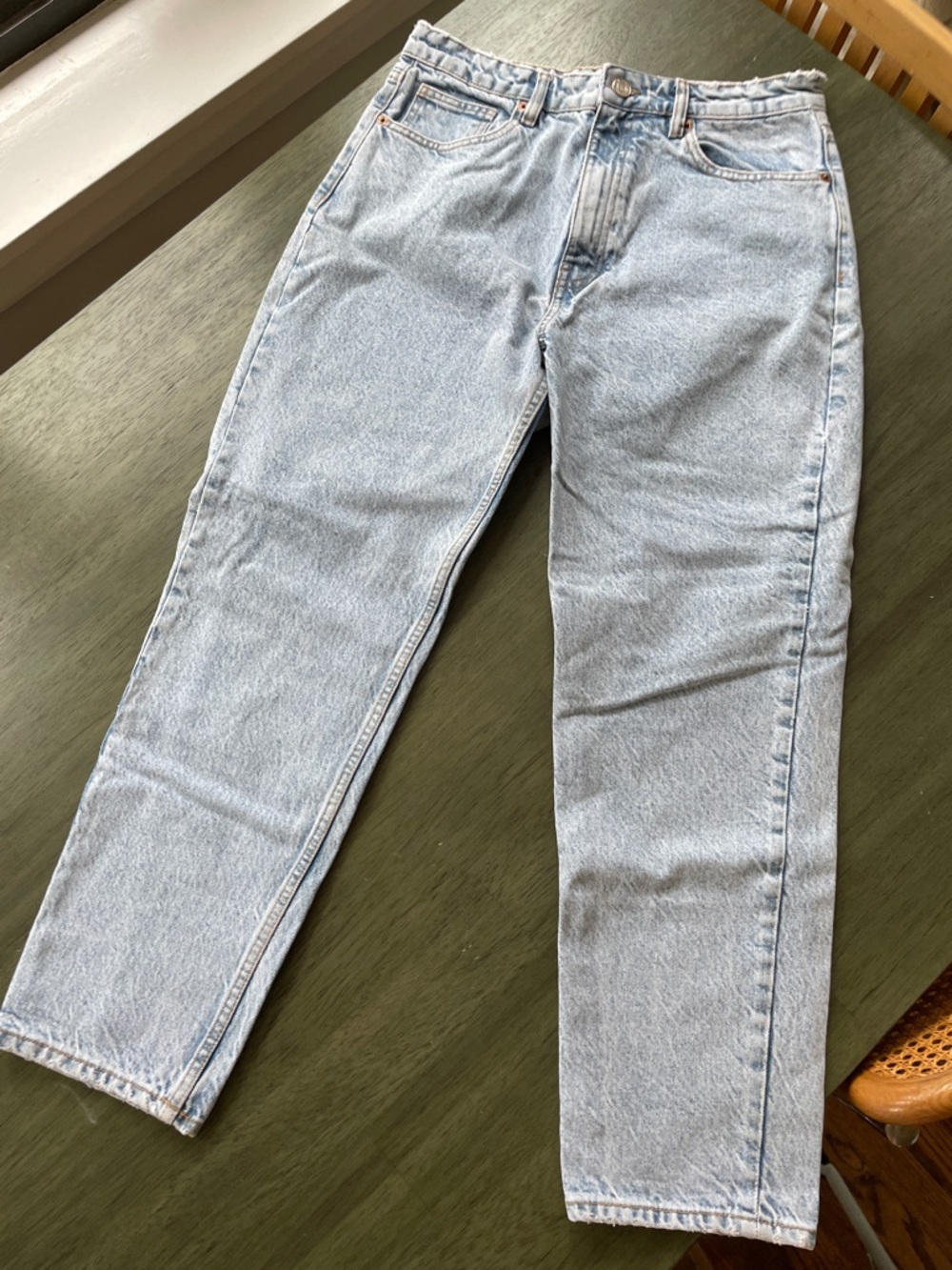 Zara Light Blue Women's Boyfriend Jeans